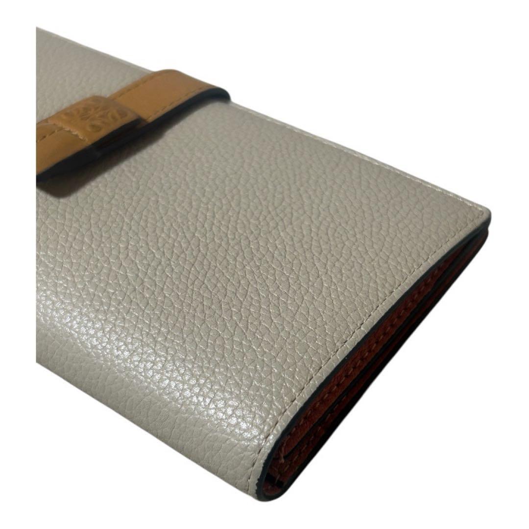 【美品】 LOEWE 長財布 バーティカルウォレットラージ　ベージュ