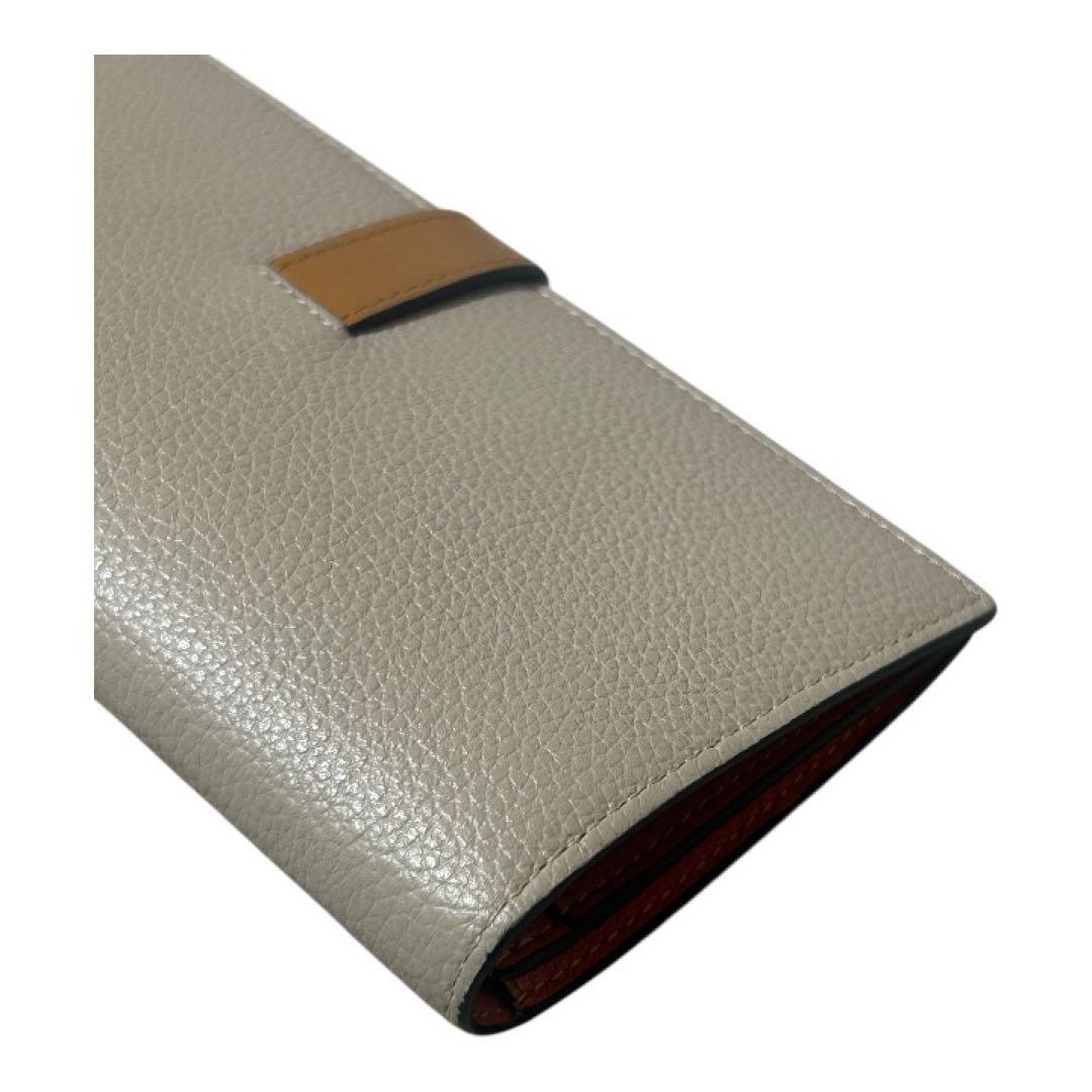 【美品】 LOEWE 長財布 バーティカルウォレットラージ　ベージュ