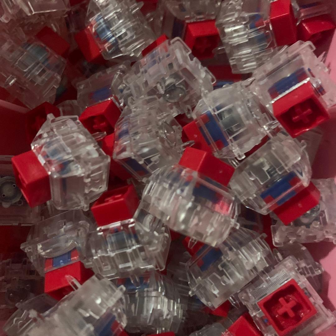 新品未使用 TTC KOM RGB スイッチ / RGB 万磁王軸 90個