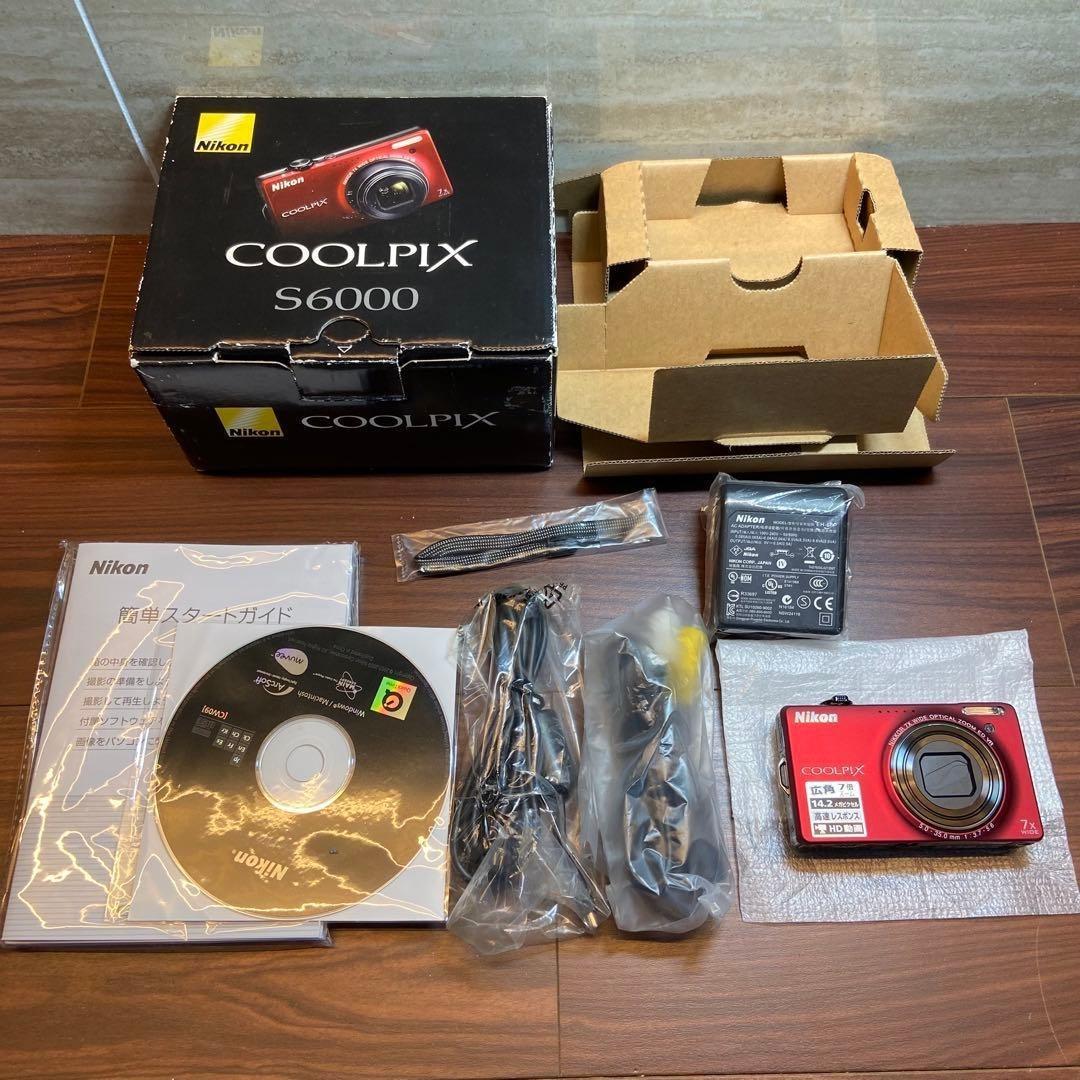Nikon COOLPIX S6000 デジカメ ほぼ新品 4894