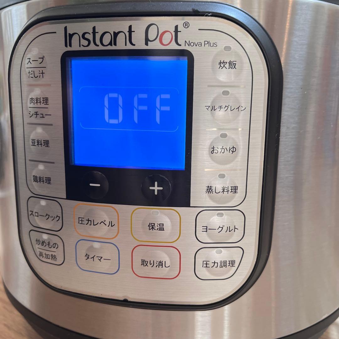 Instant pot マルチ電気圧力鍋 5.7リットル 箱あり