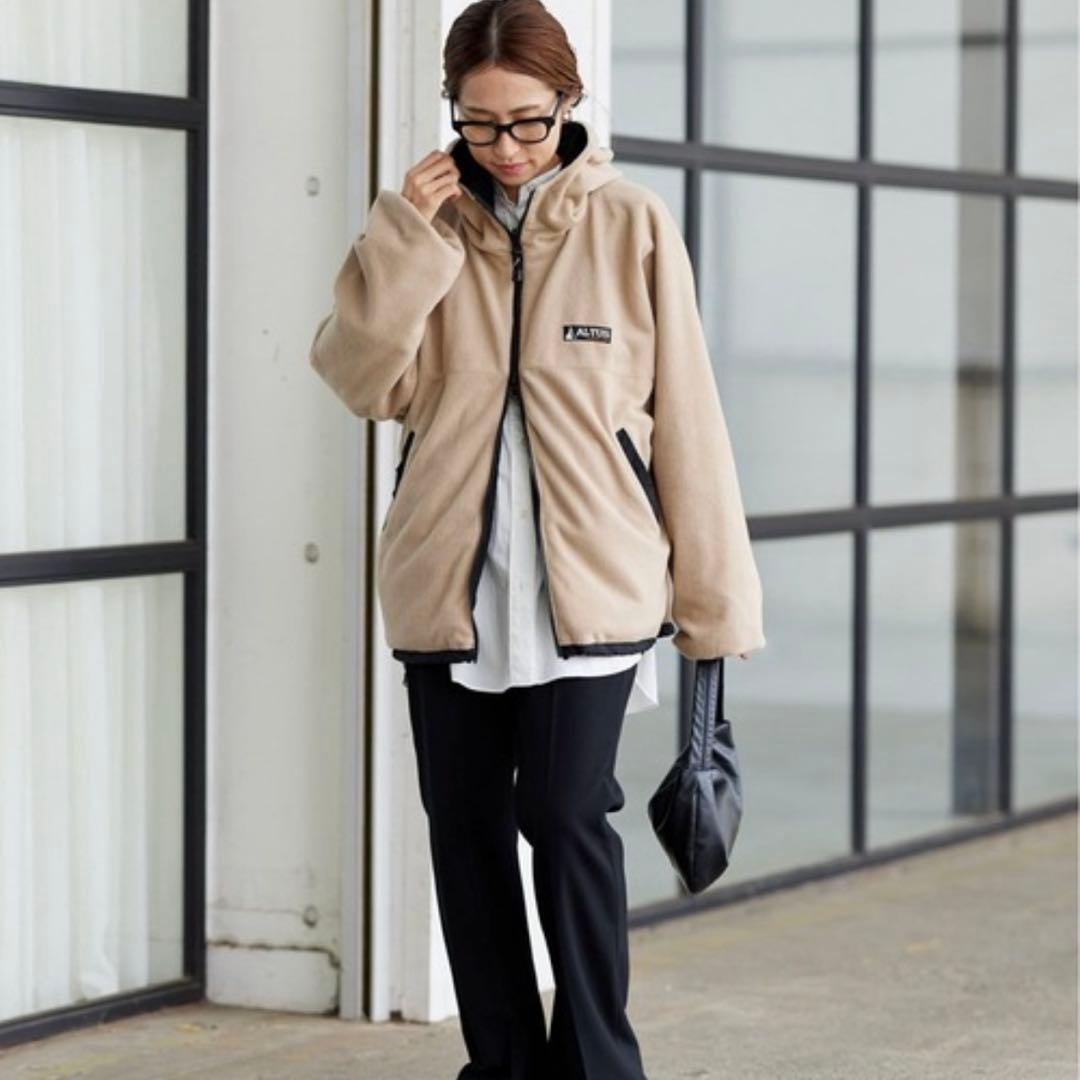 ALTUS アルタス 別注リバーシブルブルゾン　ベージュ