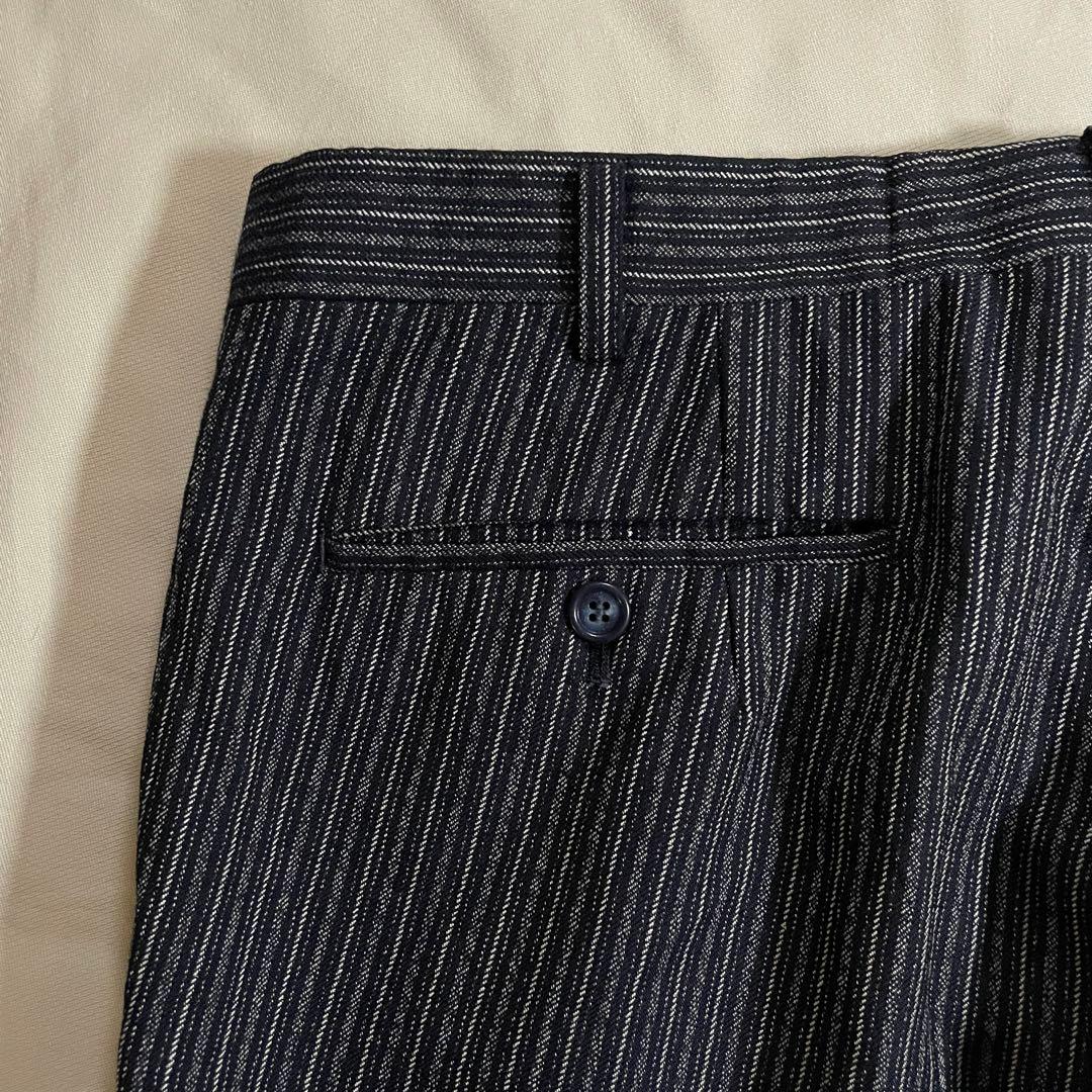 50~60s vintage JAPAN stripe baggy スラックス
