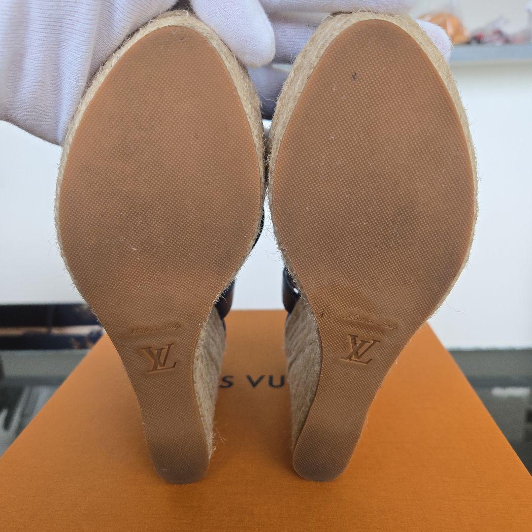 ルイヴィトン サンダル LVエスカル スターボードライン ウエッジソール