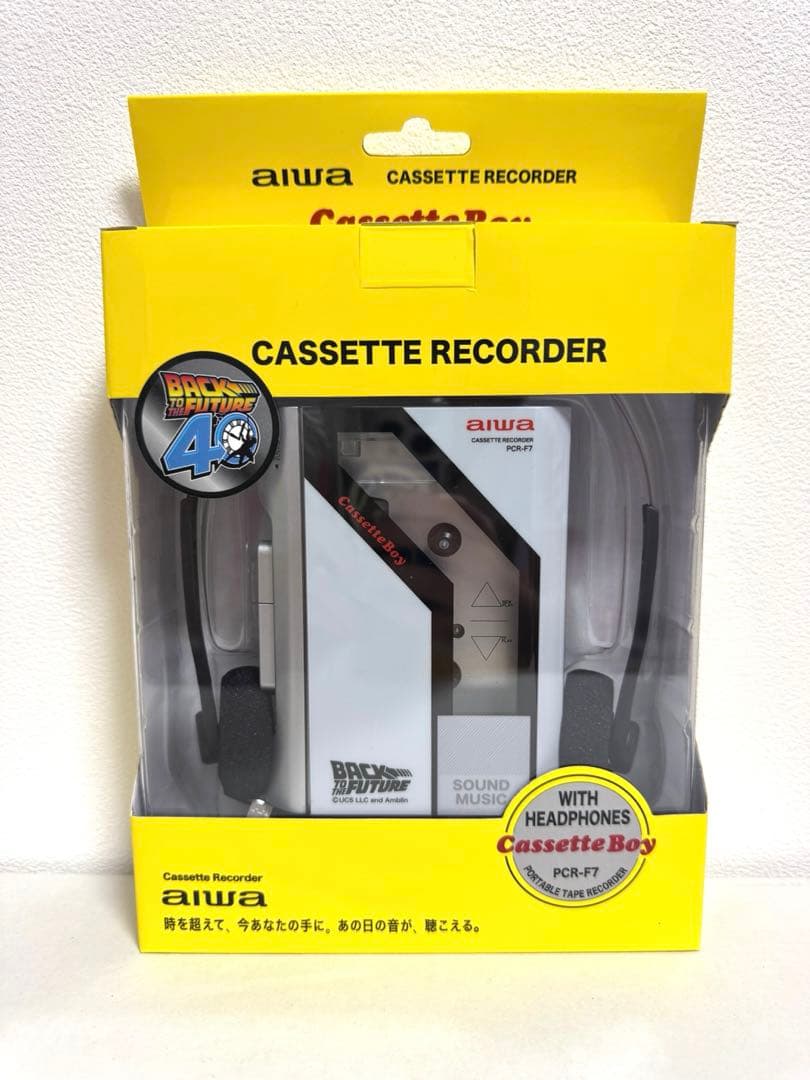 バックトゥザフューチャー　CASSETTE RECORDER　ドンキ　コラボ