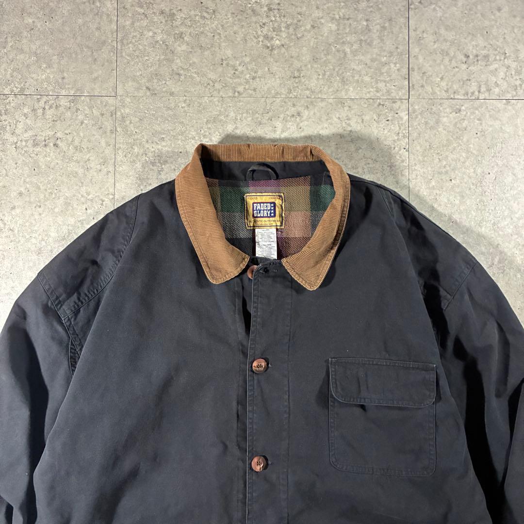 よっしーさま専用90s FADED GLORYダック地カバーオール黒