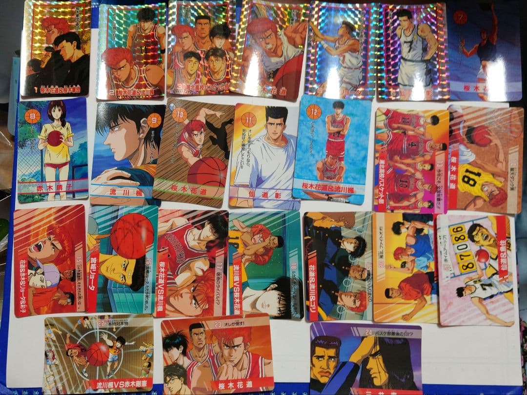 スラムダンク　バンプレカード全24種セット