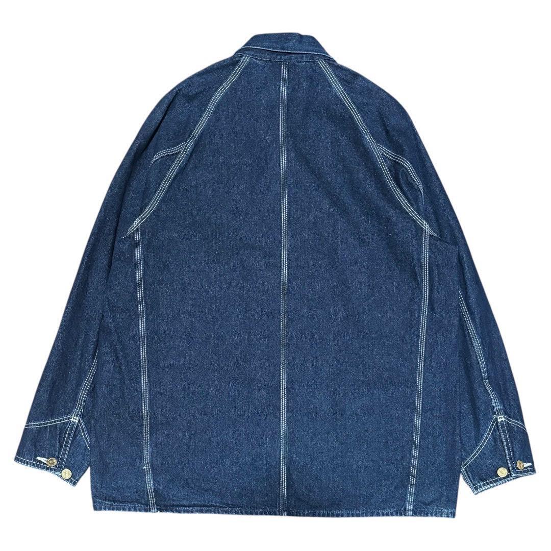 80s Carhartt 100周年 デニムカバーオール40