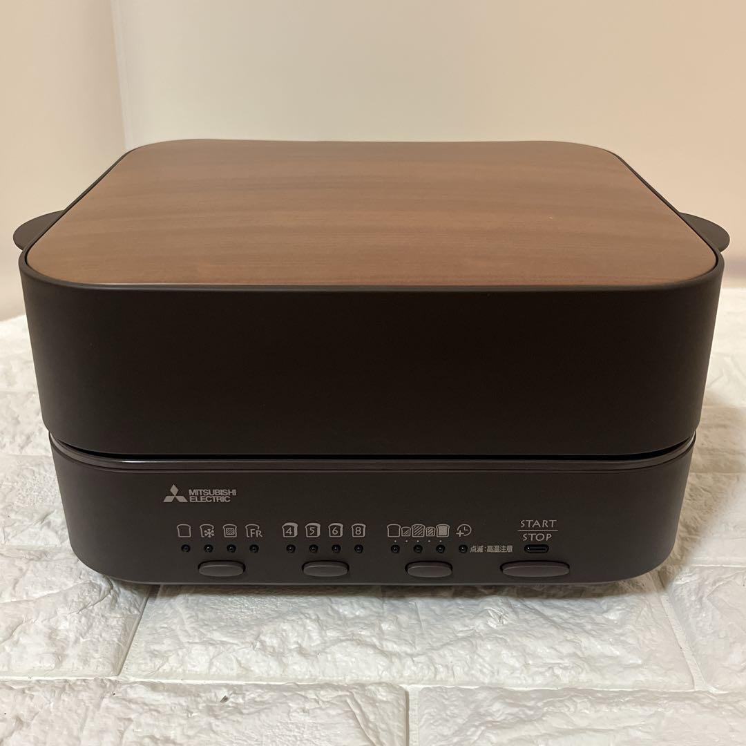 三菱電機 トースター ブレッドオーブン　レトロブラウン TO-ST1-T