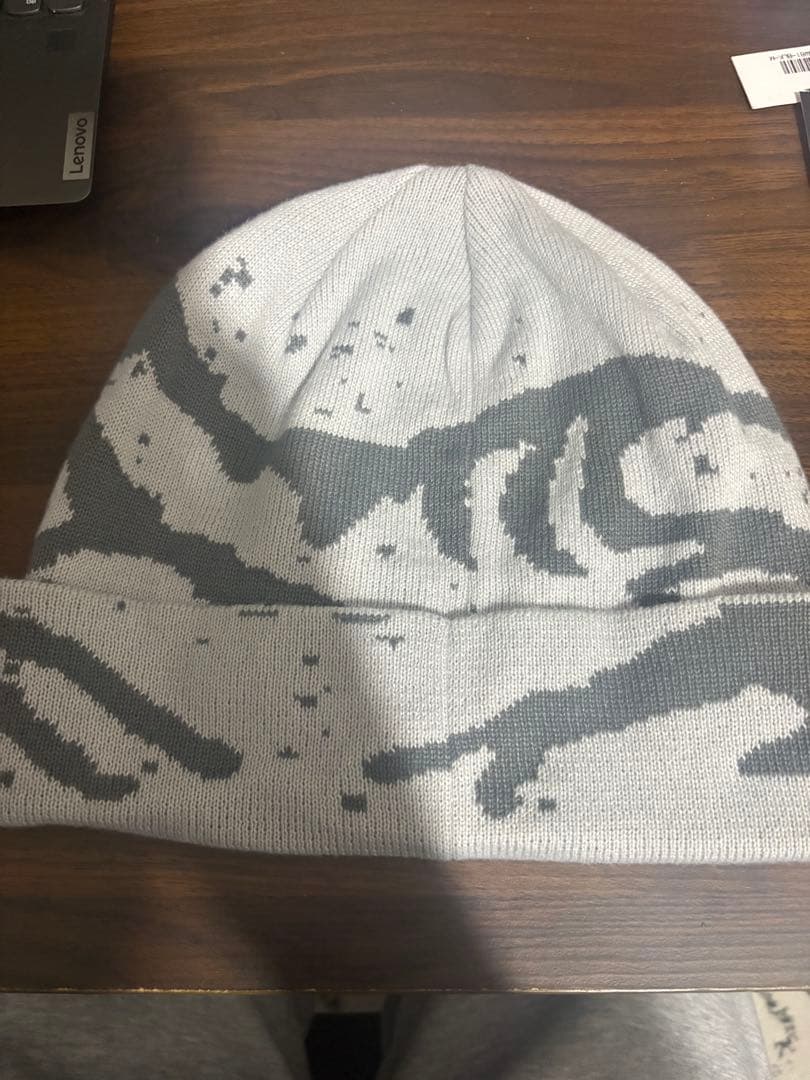 ARC'TERYX ニット帽 グレー 迷彩