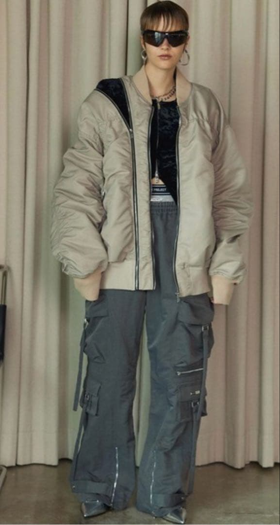 パンツ PRANK PROJECT Many Pocket Zip Pants 36