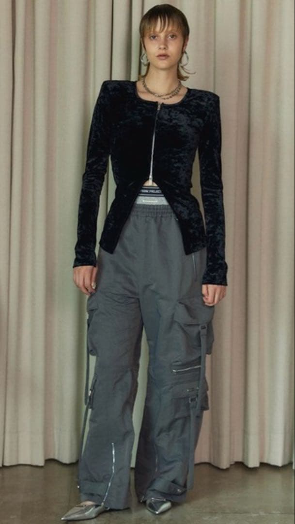 パンツ PRANK PROJECT Many Pocket Zip Pants 36