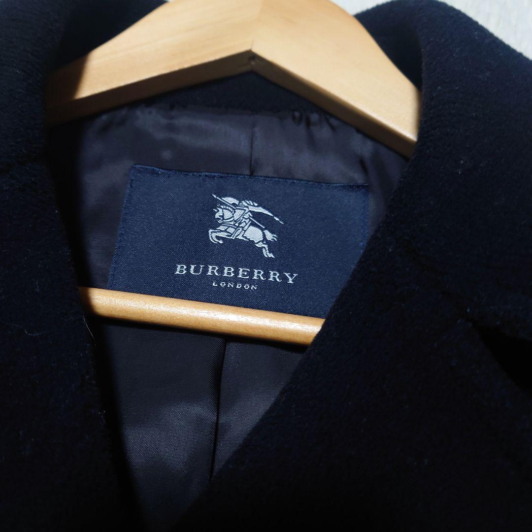 【希少サイズ】バーバリーロンドン Pコート 刻印ボタン XXL ノバチェック
