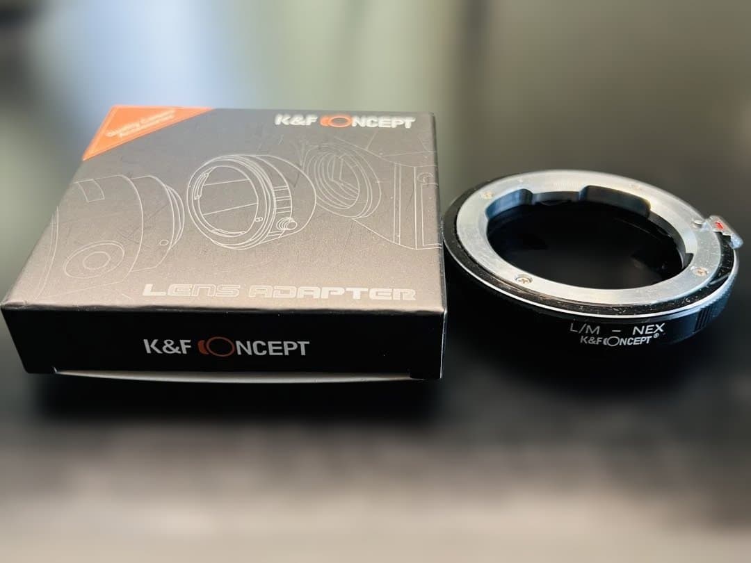 NOKTON classic 35mm F1.4 レンズ　Eマウントアダプタ付