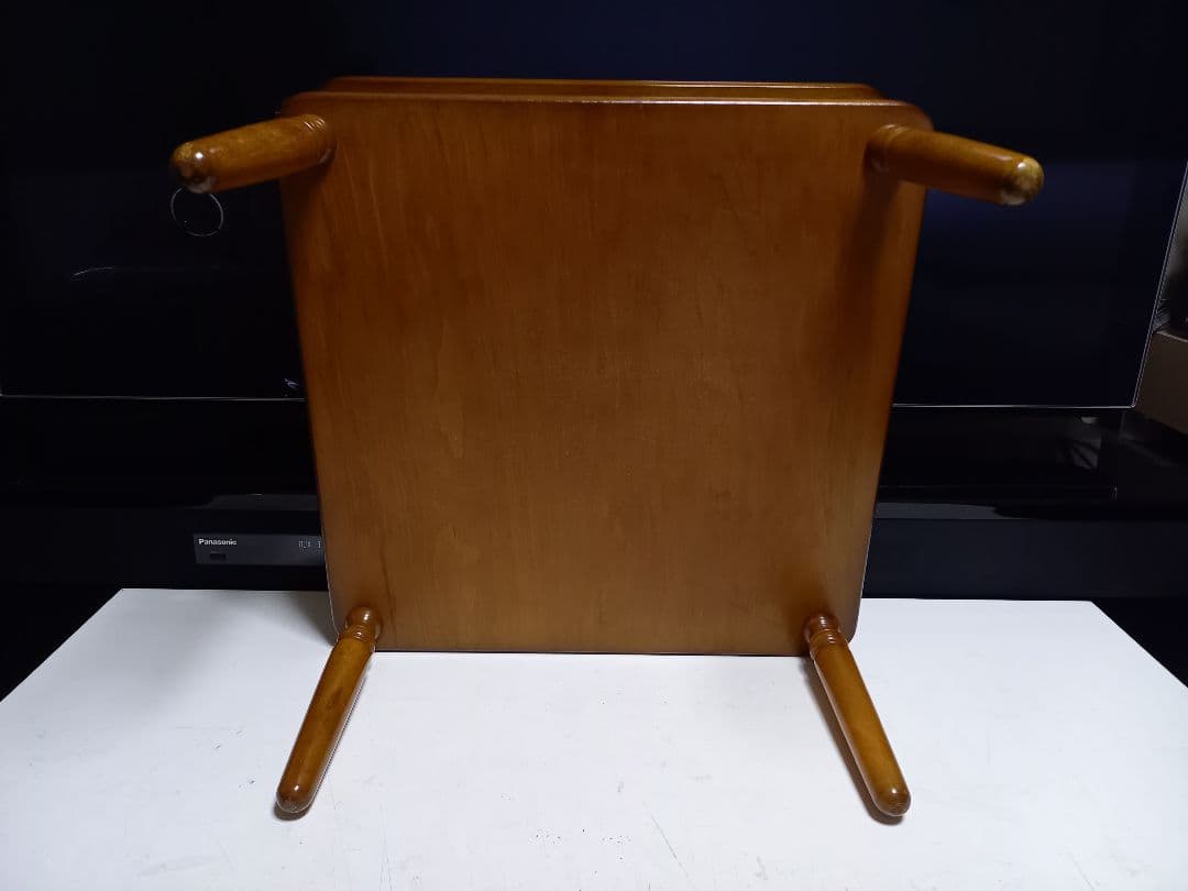 ぴぴ　様売約済　コロニアル　ディスプレイ　ガラス　ウッド　サイドテーブル