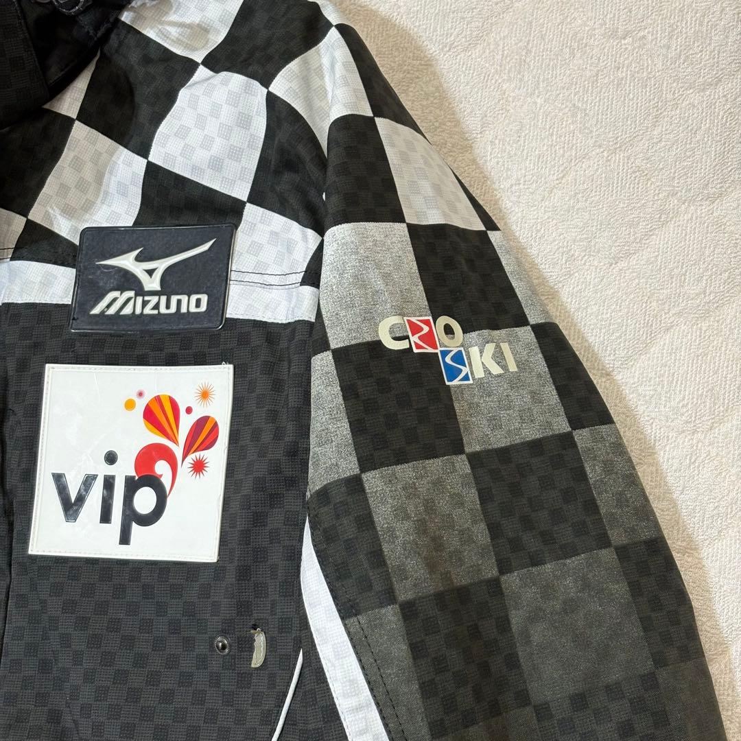 ミズノ　スキーウェア　クロアチア代表　上下セットアップ　ブレスサーモ　中綿入り