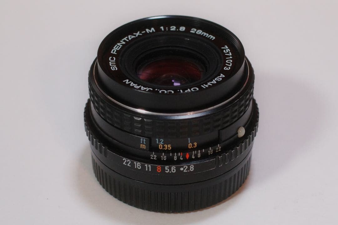 ペンタックスME SMC PENTAX M28mm F2.8 他所Y10370Y