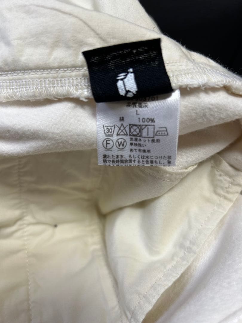 タグ付き未使用品 石見銀山 群言堂 ぐんげんどう 綿100% 裏起毛 パンツL