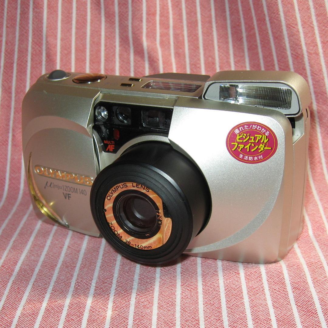 基本動作確認済　ピンボケ防止機能あり　オリンパス ミュー　 ズーム 140 VF
