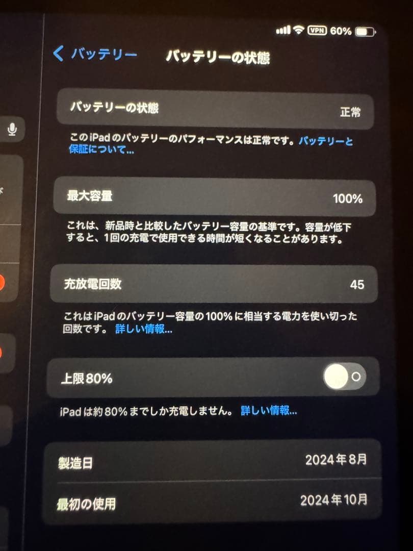 iPad mini7 WiFi&Celluar 128GB +ペンシル+ケース