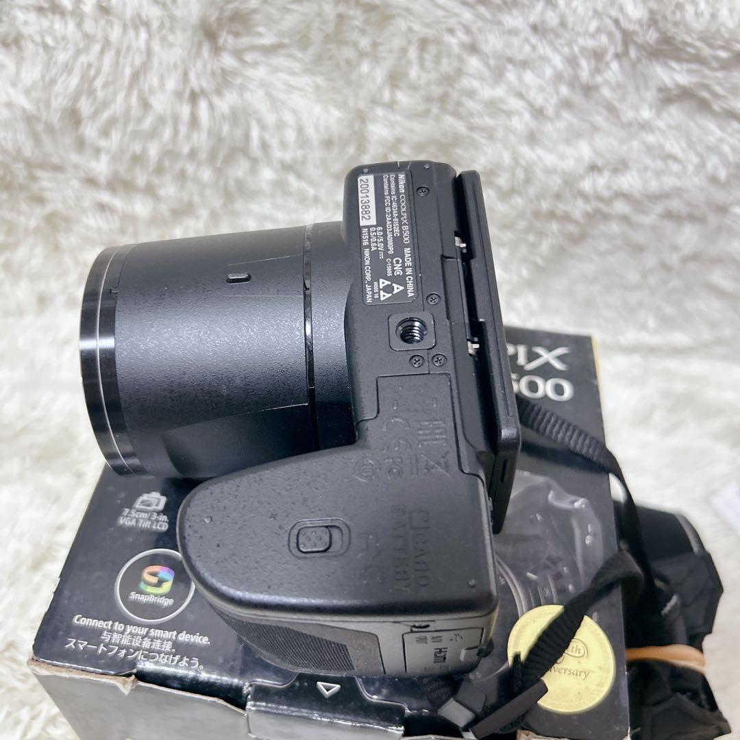 Nikon デジタルカメラ COOLPIX B500 ブラック