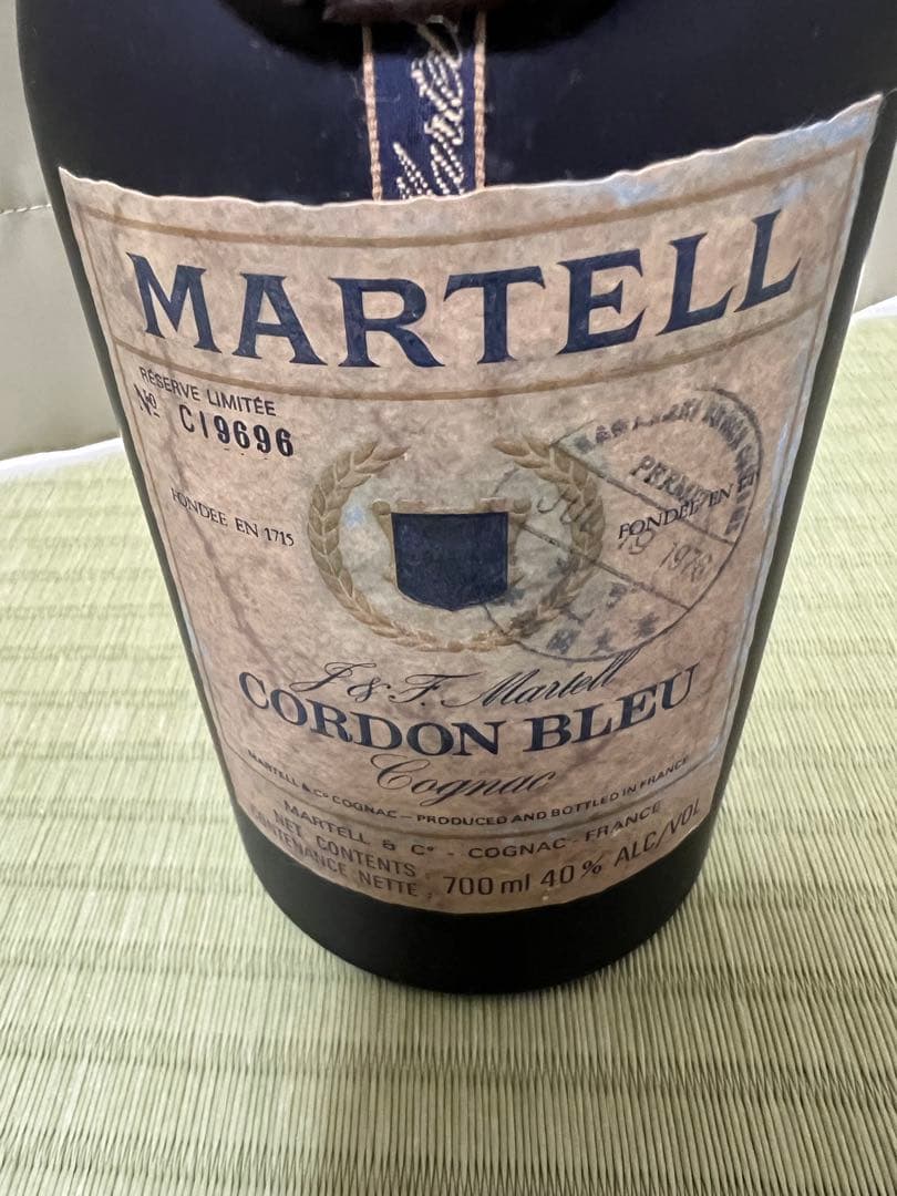 ★未開栓★希少 MARTELL コルドンブルー 旧グリーンボトル 700ml古酒