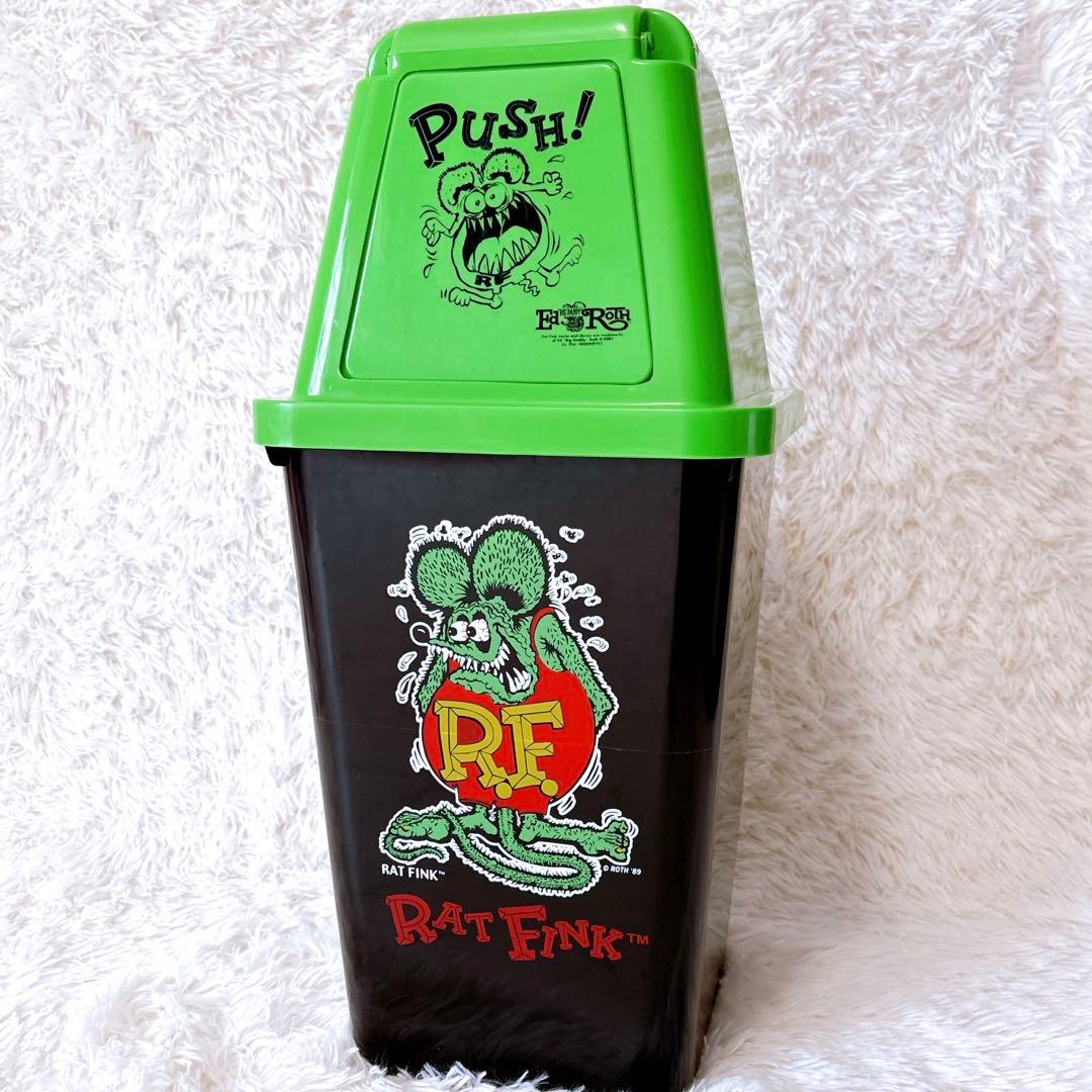 希少✨ Rat Fink ラットフィンク ダストボックス 大型 蓋ベビーラット