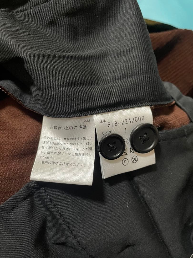 MHL コーデュロイパンツ