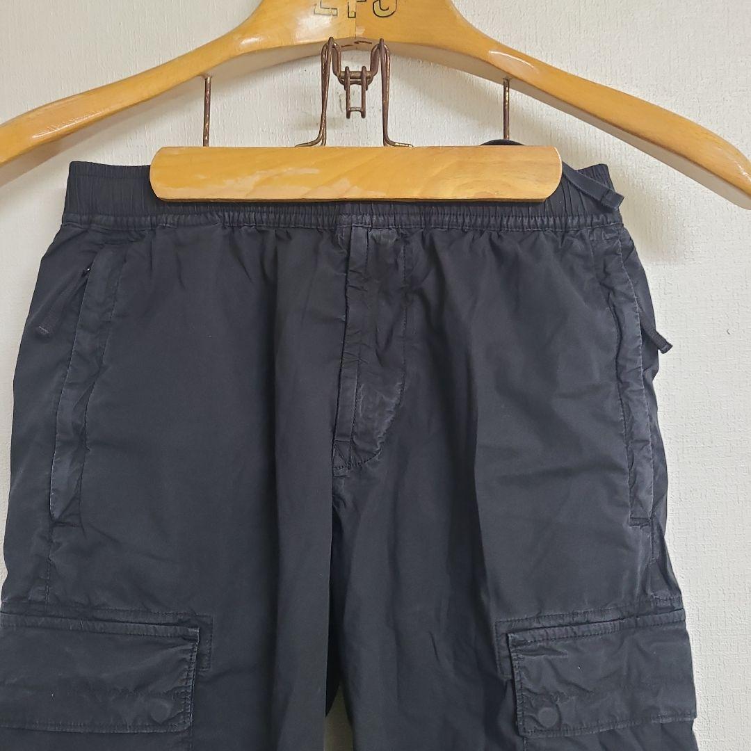 stone ストーンアイランド ブラックカーゴパンツ W29 S