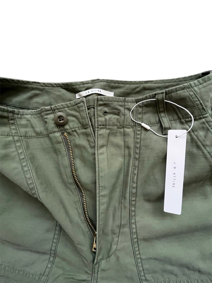 J.B.ATTIRE/ジェービーアタイア　カーキ　カーゴパンツ　サイズ38