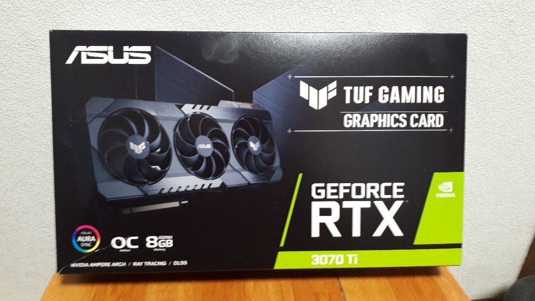 グラフィックボード・グラボ・ビデオカード ASUS TUF Gaming GeForce RTX 3070 Ti 8GB