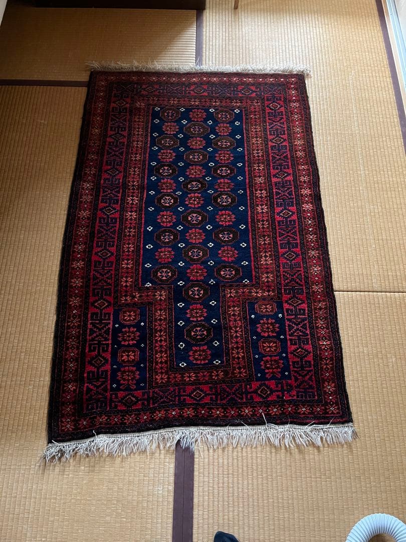 ビンテージ　トライバルラグ