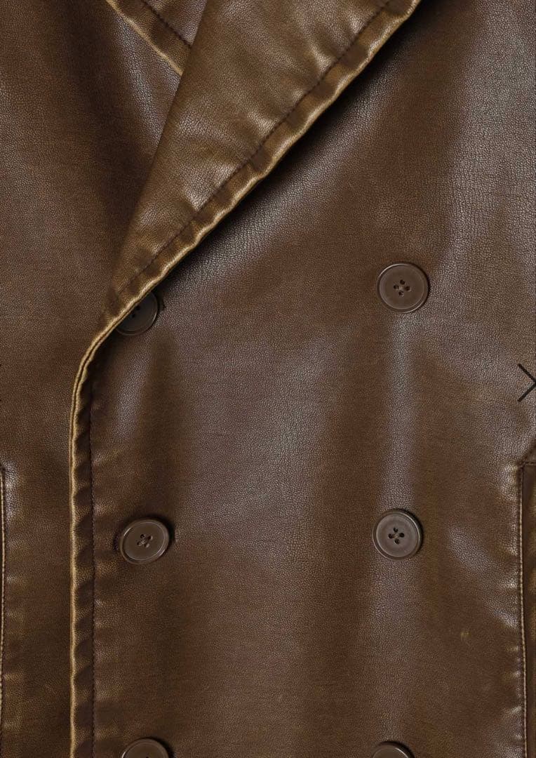 niko and... レザーコート　カラー完売品