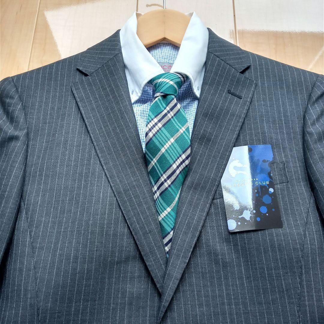 【ロレック】Persons for Men スーツ + ストライプシャツ