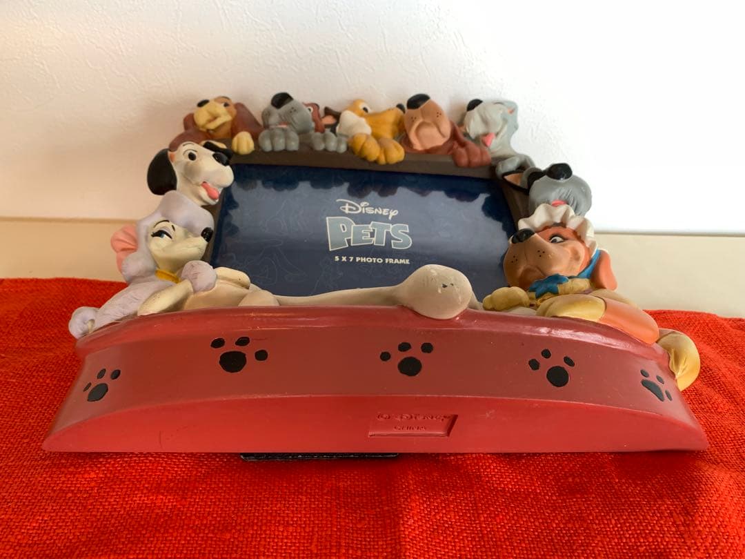極レア☆ディズニー ドッグキャラクター 5x7 フォトフレーム