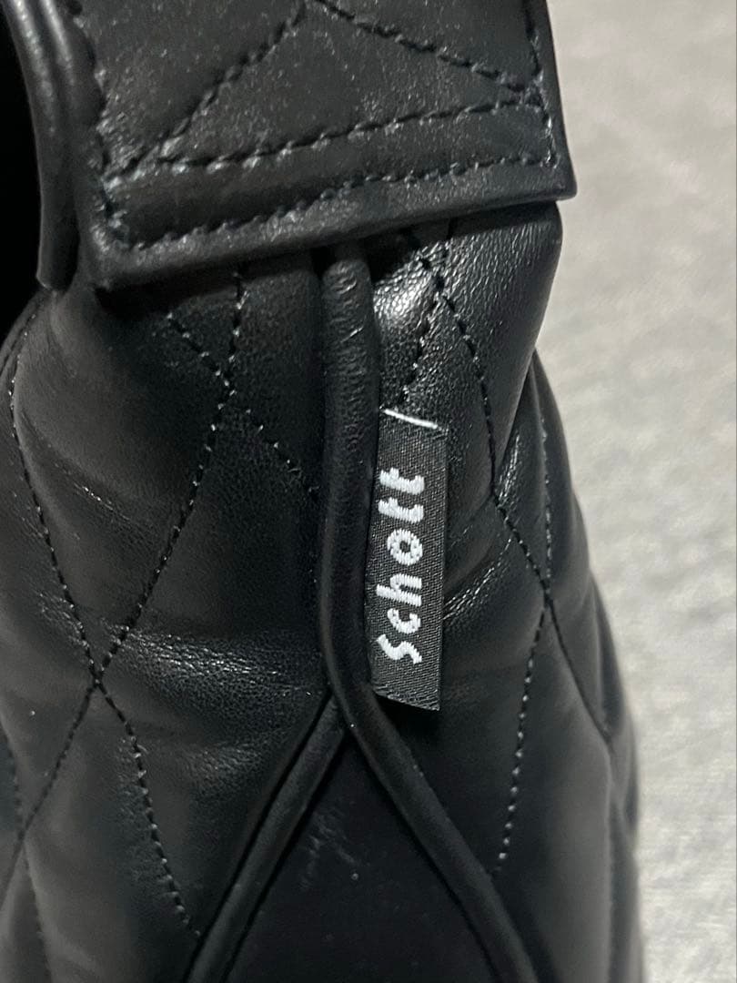 Schott(ショット) パデット レザー バナナ バッグ ショルダーバッグ