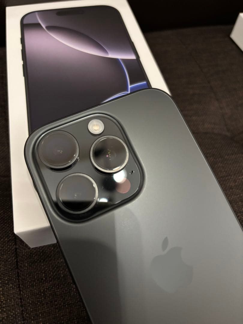 iPhone16pro 256GB ブラックチタニウム