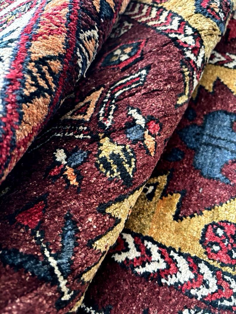 期間限定価格　アフガニスタン絨毯　手織　コットン✖️ウール　パキスタン　ペルシャ