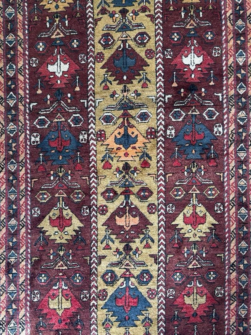 期間限定価格　アフガニスタン絨毯　手織　コットン✖️ウール　パキスタン　ペルシャ