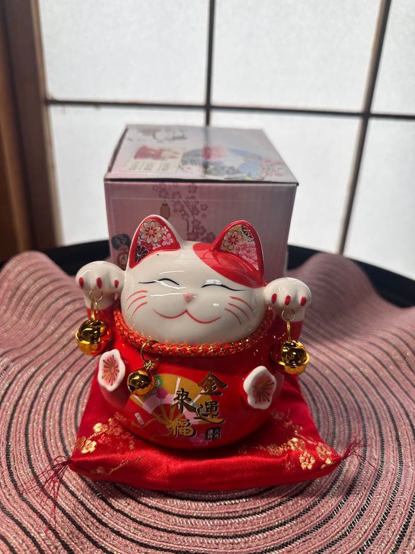 招き猫 陶器製 多種類セット