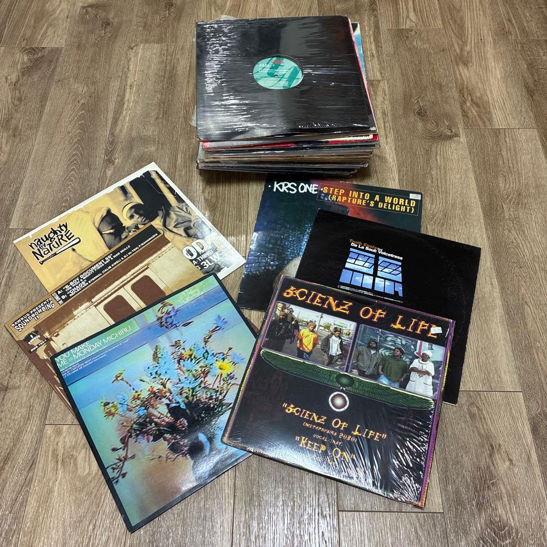 レコード　まとめ売り　HIPHOP R&B 50枚+α　良盤多数