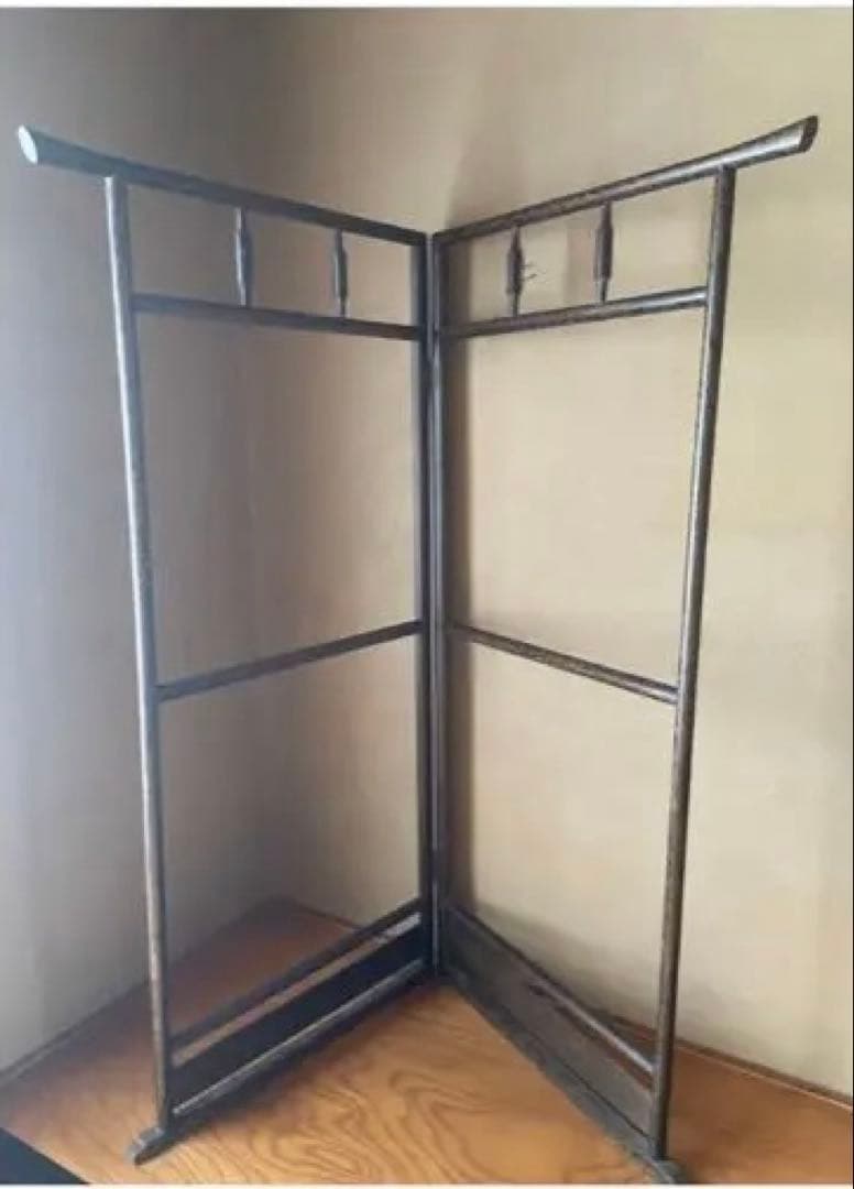 衣桁衣紋掛け着物掛け折りたたみ式アンティーク