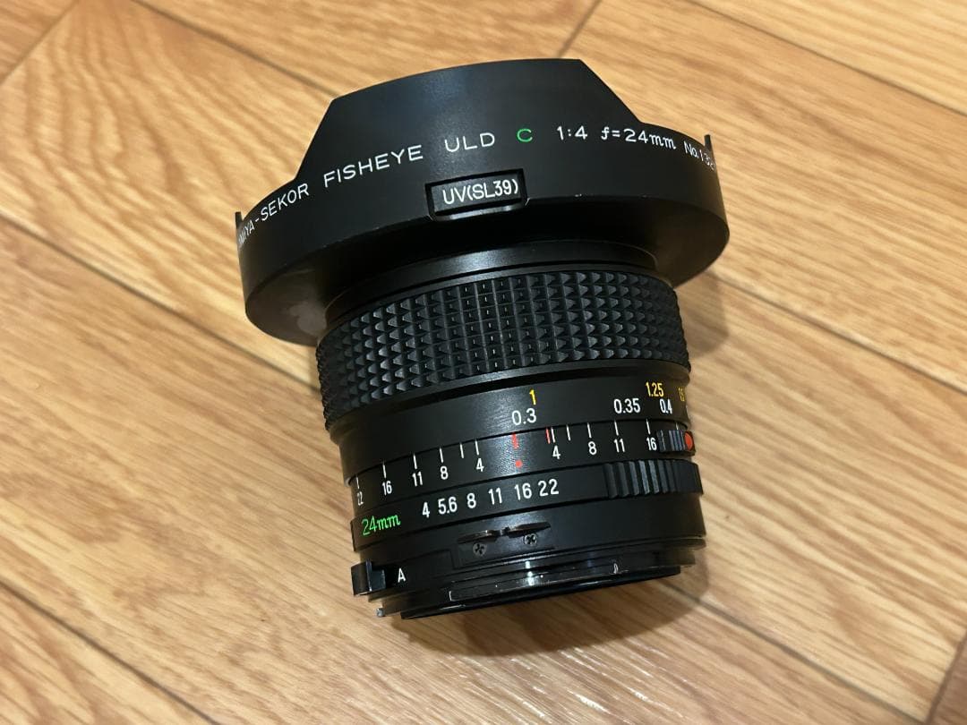 レア品 マミヤ Mamiya Fisheye ULD 24mm f/4