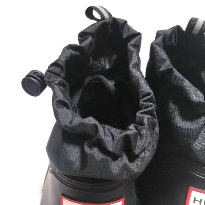 HUNTER ハンター プレイ ショート トラベル ブーツ ブラック 24.5