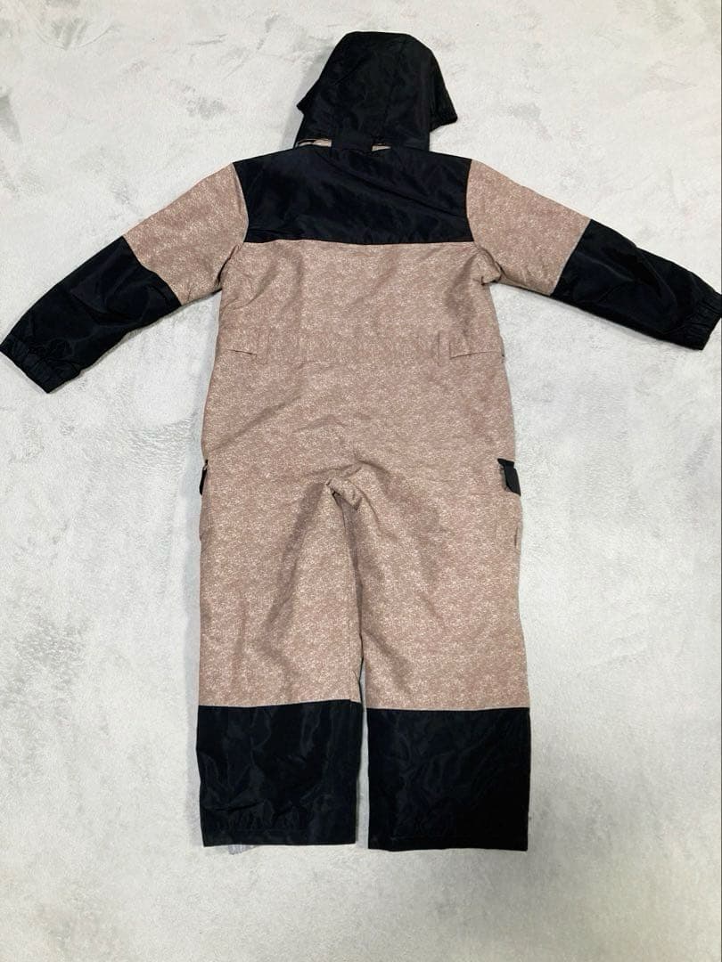 LOGOS Park ロゴス スキー スノーウェア 130 つなぎ モカベージュ