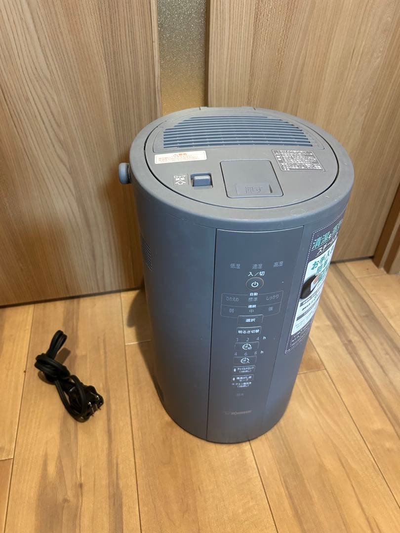 象印マホービン 加湿器 スチーム式 4.0L グレー EE-DC50-HA