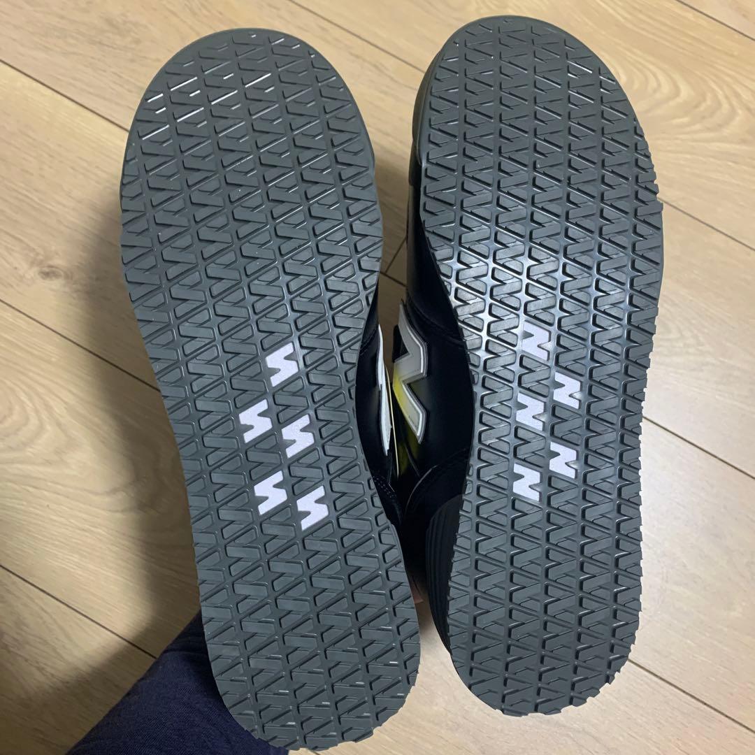 new balance ハイカット安全靴 黒