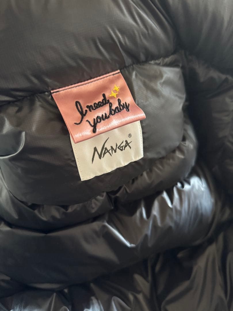 【美品】I need you baby×NANGA/ダウンジャケット/Mサイズ