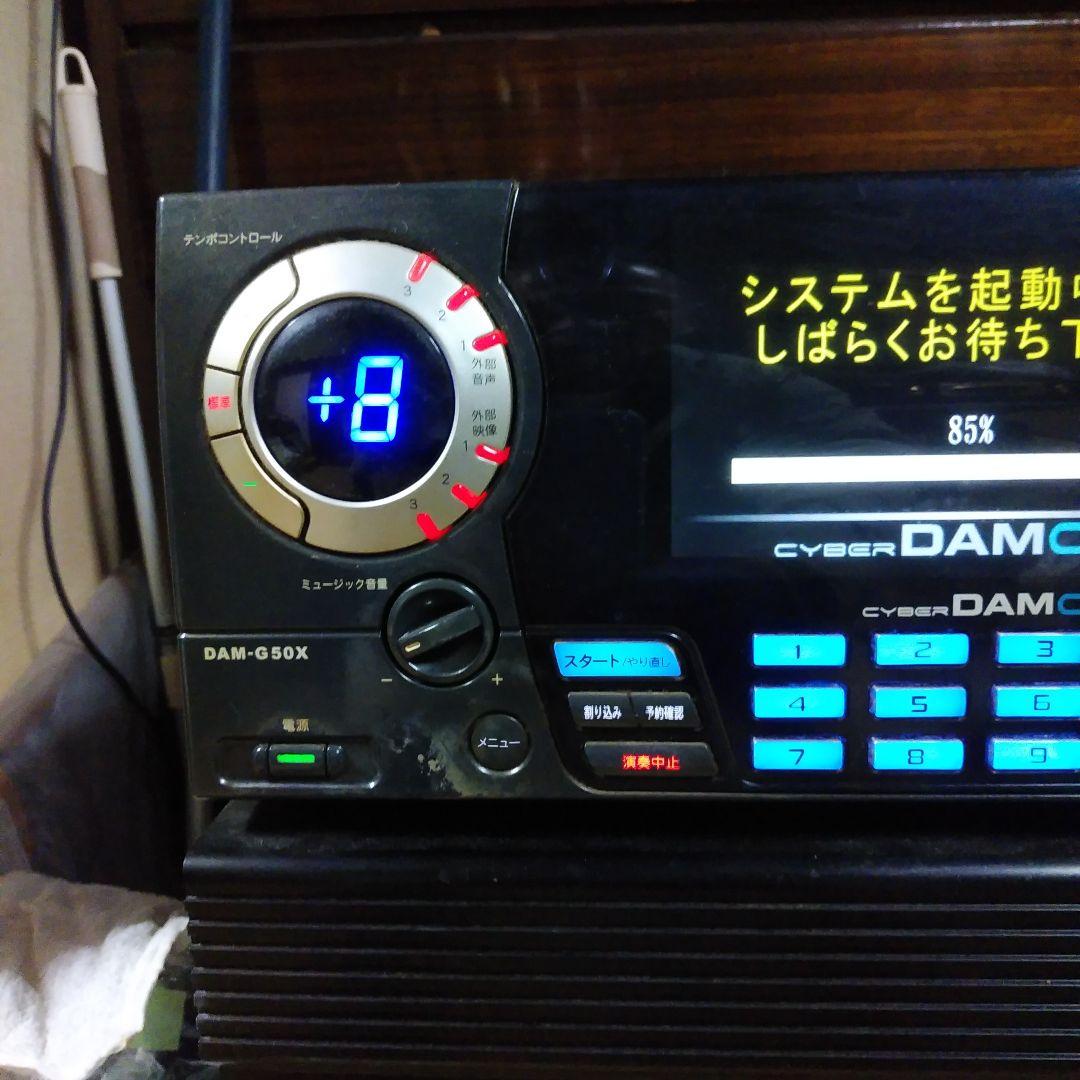 値引き❕売れちゃいます❕！カラオケＤＡＭ　アンプセット　マイクカバーオマケ付❕