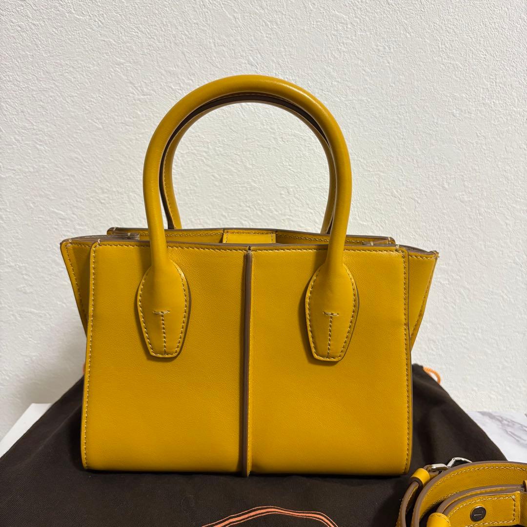 未使用級 TOD'S(トッズ)　ホーリーミニ ハンド　　バッグ ショルダー付き